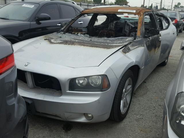 2B3KA53H08H201815 - 2008 DODGE CHARGER R/ SILVER photo 10