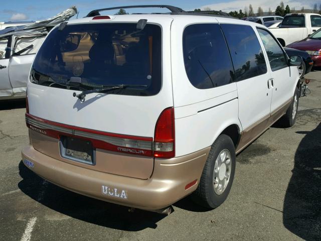 4M2DV11W9TDJ44794 - 1996 MERCURY VILLAGER WHITE photo 4