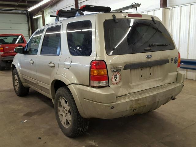 1FMCU94184KB53417 - 2004 FORD ESCAPE LIM GOLD photo 3