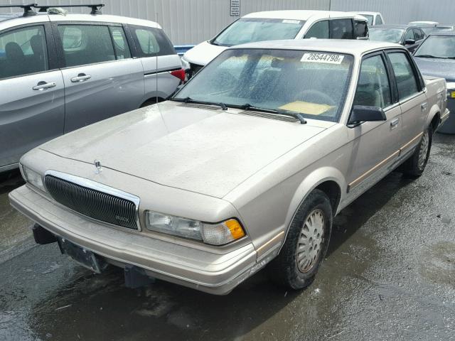 1G4AG55M8T6477524 - 1996 BUICK CENTURY SP TAN photo 2