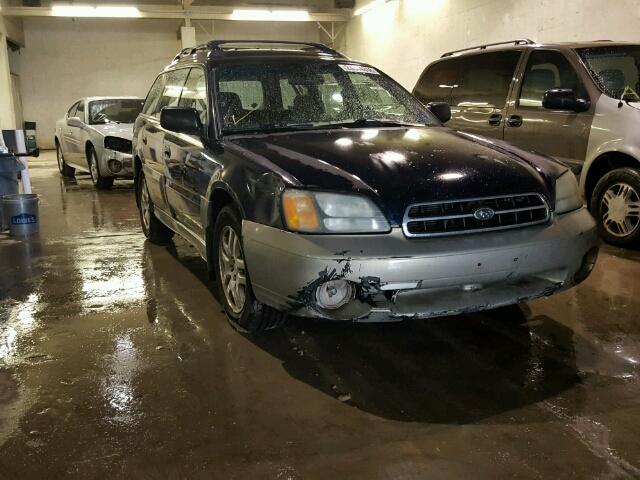 4S3BH665827609306 - 2002 SUBARU LEGACY OUT TWO TONE photo 1