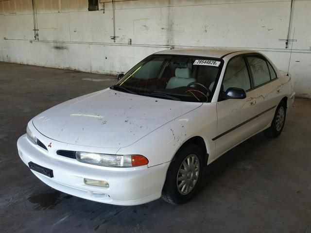 4A3AJ46GXTE381437 - 1996 MITSUBISHI GALANT S WHITE photo 2