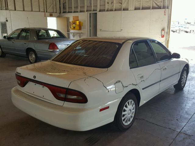 4A3AJ46GXTE381437 - 1996 MITSUBISHI GALANT S WHITE photo 4