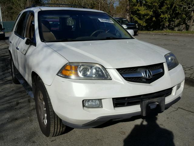 2HNYD18945H545079 - 2005 ACURA MDX TOURIN WHITE photo 1