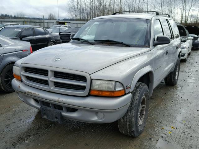 1B4HS28YXWF150994 - 1998 DODGE DURANGO SILVER photo 2