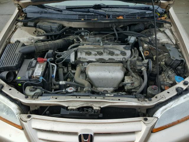 JHMCG66012C003556 - 2002 HONDA ACCORD EX TAN photo 7