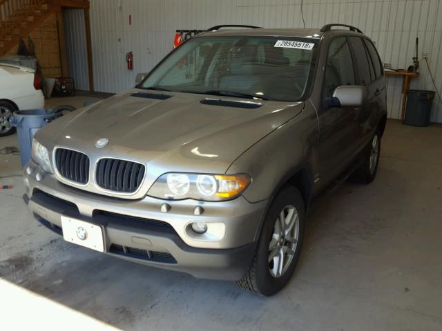 5UXFA13526LY28044 - 2006 BMW X5 3.0I GRAY photo 2