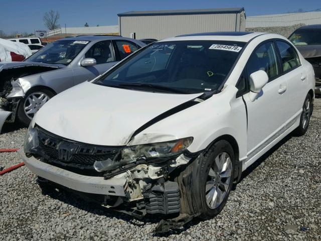 1HGFA16909L000788 - 2009 HONDA CIVIC EXL Ağ foto 2