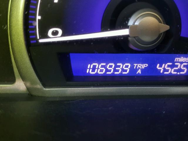 1HGFA16909L000788 - 2009 HONDA CIVIC EXL Ağ foto 8