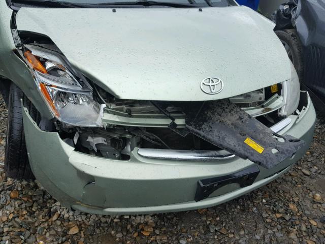 JTDKB20U963169250 - 2006 TOYOTA PRIUS WHITE photo 9