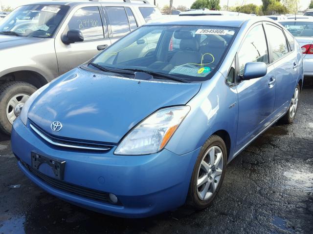 JTDKB20U487699086 - 2008 TOYOTA PRIUS BLUE photo 2