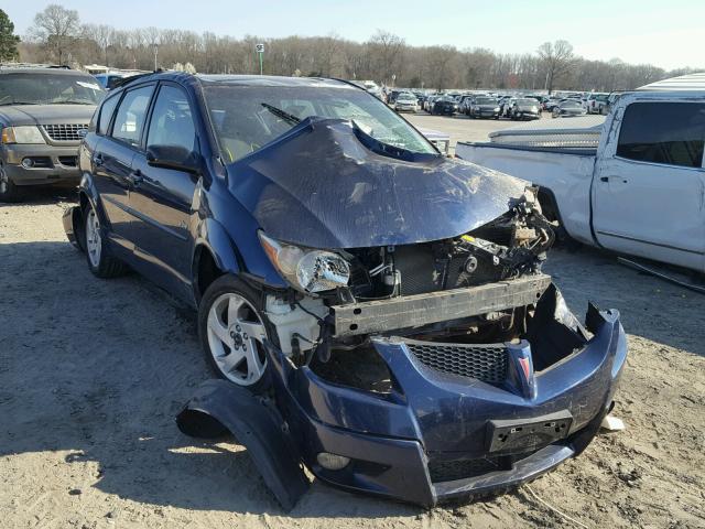 5Y2SL62834Z409438 - 2004 PONTIAC VIBE BLUE photo 1