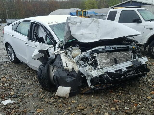 3FA6P0T98GR321803 - 2016 FORD FUSION SE WHITE photo 1