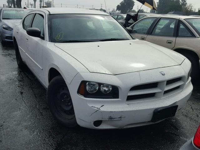 2B3KA43G27H755809 - 2007 DODGE CHARGER SE WHITE photo 1