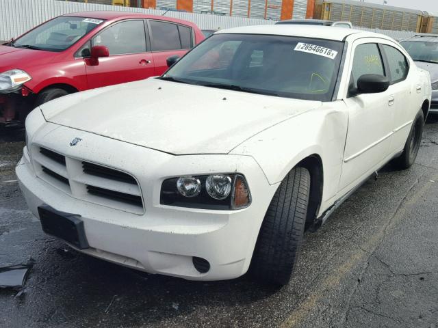 2B3KA43G27H755809 - 2007 DODGE CHARGER SE WHITE photo 2