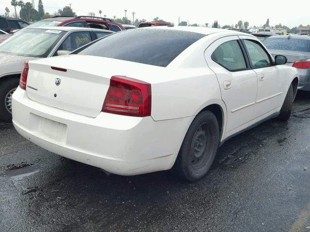 2B3KA43G27H755809 - 2007 DODGE CHARGER SE WHITE photo 4