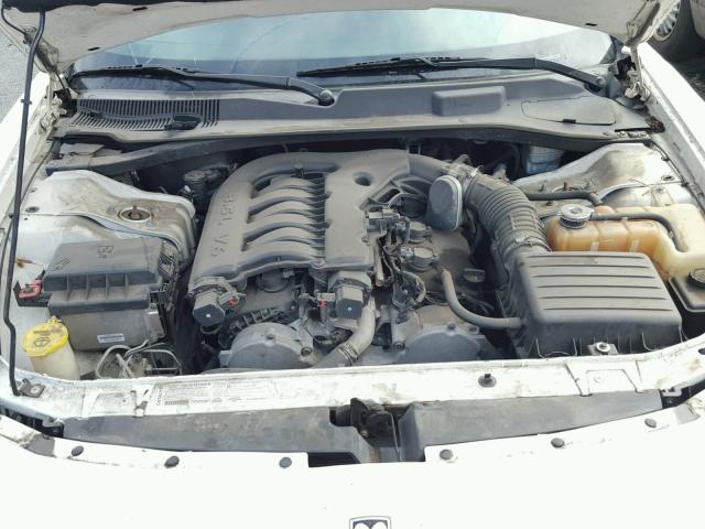 2B3KA43G27H755809 - 2007 DODGE CHARGER SE WHITE photo 7