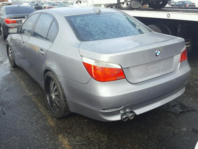 WBANB33564B114049 - 2004 BMW 545 I GRAY photo 3