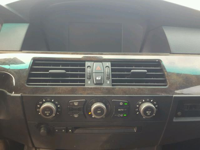 WBANB33564B114049 - 2004 BMW 545 I GRAY photo 9