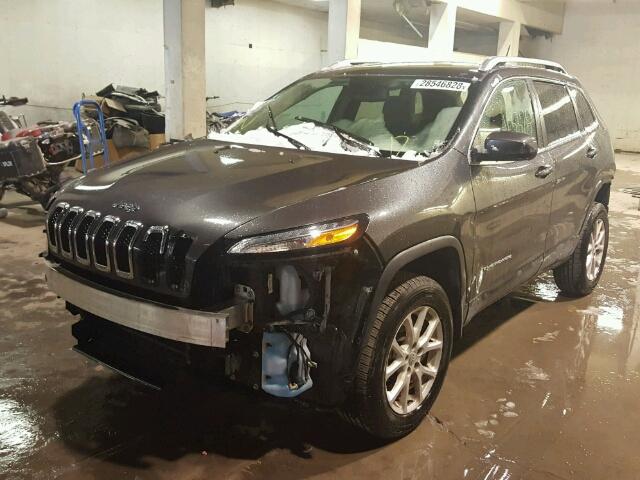 1C4PJMCB1GW232050 - 2016 JEEP CHEROKEE L GRAY photo 2