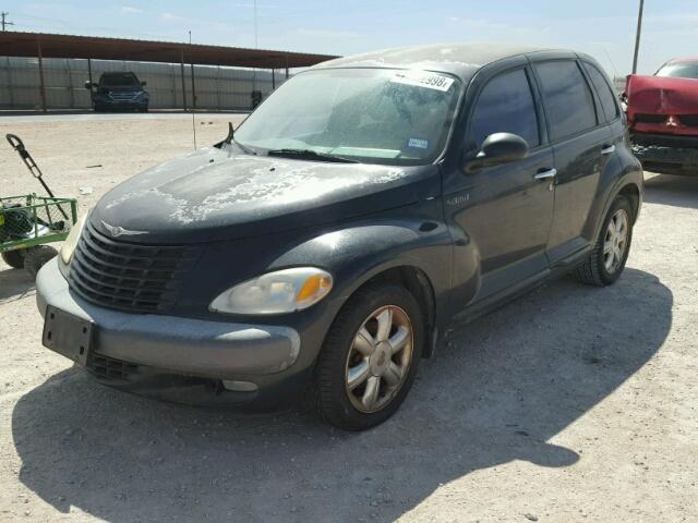 3C8FY58B42T339063 - 2002 CHRYSLER PT CRUISER BLACK photo 2