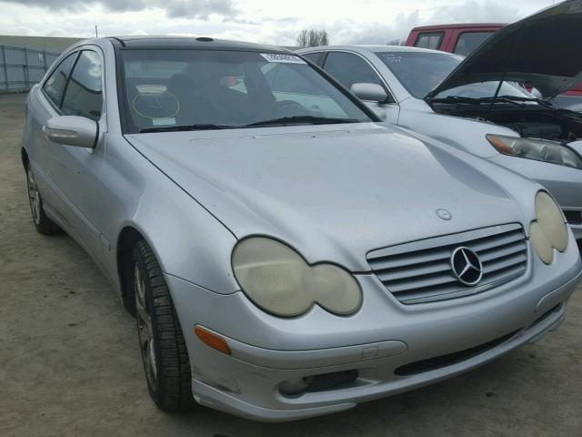 WDBRN40J63A432176 - 2003 MERCEDES-BENZ C 230K SPO SILVER photo 1