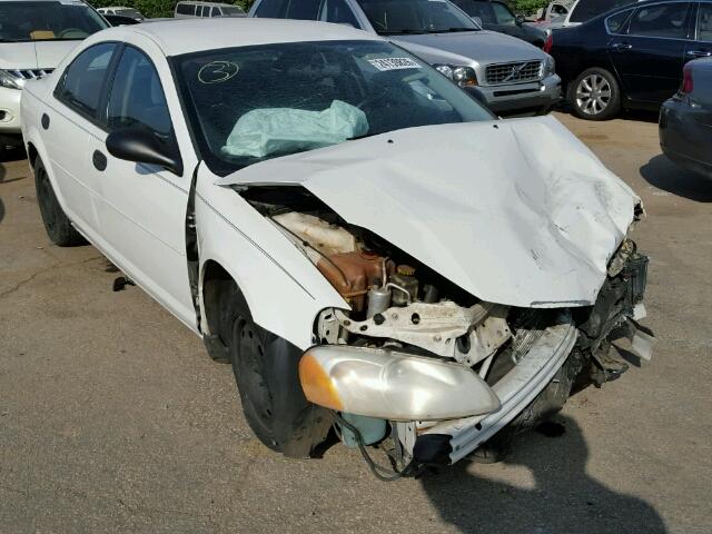 1B3EL36XX3N520783 - 2003 DODGE STRATUS SE WHITE photo 1