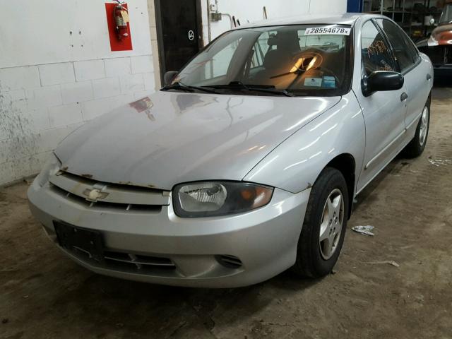 1G1JC52F657134495 - 2005 CHEVROLET CAVALIER GRAY photo 2