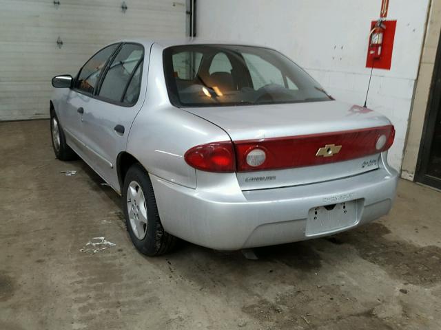 1G1JC52F657134495 - 2005 CHEVROLET CAVALIER GRAY photo 3