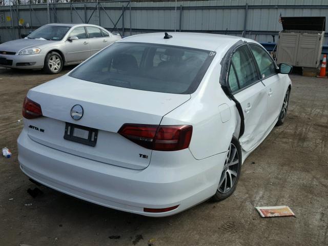 3VWB67AJ7GM351340 - 2016 VOLKSWAGEN JETTA SE WHITE photo 4