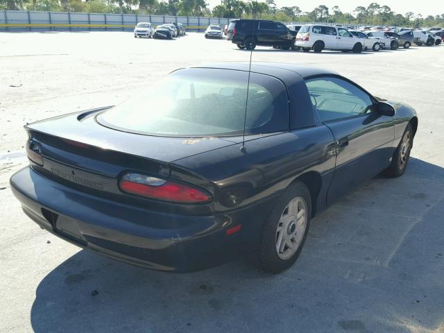 2G1FP22S2P2119282 - 1993 CHEVROLET CAMARO BLACK photo 4