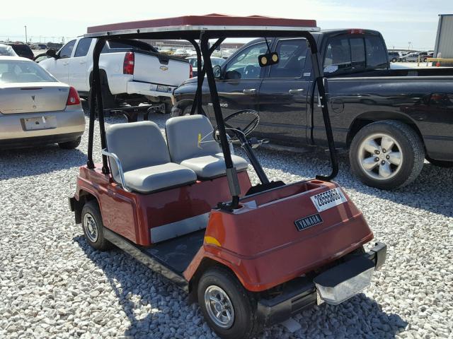 B1LL0FSALE5868 - 1982 YAMAHA GOLF CART ORANGE photo 1