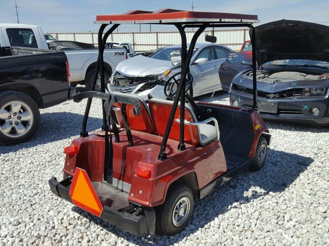 B1LL0FSALE5868 - 1982 YAMAHA GOLF CART ORANGE photo 4