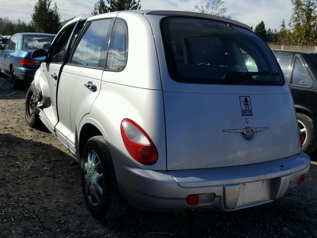 3A4FY48B76T213226 - 2006 CHRYSLER PT CRUISER SILVER photo 3