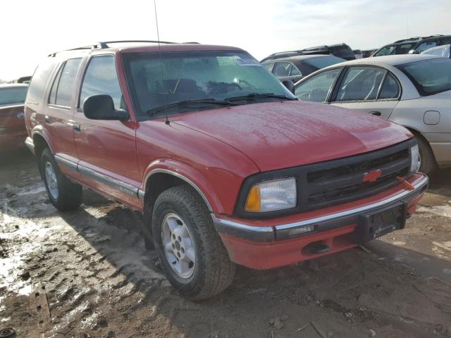 1GNDT13W3V2162531 - 1997 CHEVROLET BLAZER RED photo 1