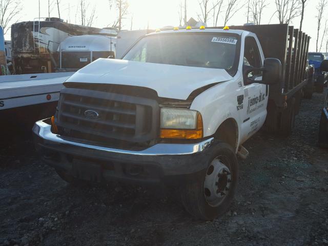 1FDXF46FXYED55963 - 2000 FORD F450 SUPER WHITE photo 2