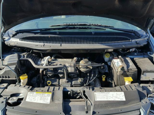 2D4GP44L36R829782 - 2006 DODGE GRAND CARA BLUE photo 7