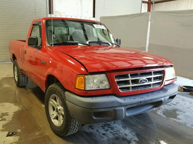 1FTYR10U63PA33551 - 2003 FORD RANGER RED photo 1