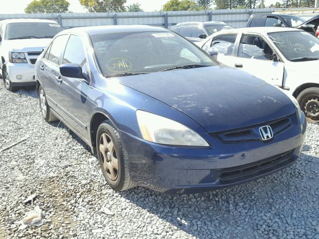 3HGCM56405G702543 - 2005 HONDA ACCORD LX BLUE photo 1