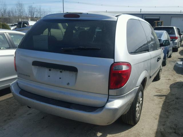 1D4GP24RX6B749631 - 2006 DODGE GRAND CARA GRAY photo 4