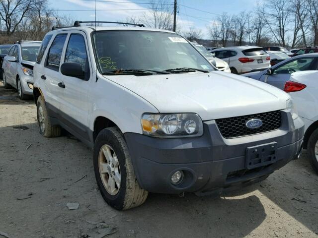 1FMYU931X6KB11552 - 2006 FORD ESCAPE XLT WHITE photo 1