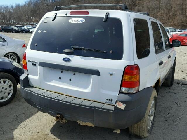 1FMYU931X6KB11552 - 2006 FORD ESCAPE XLT WHITE photo 4