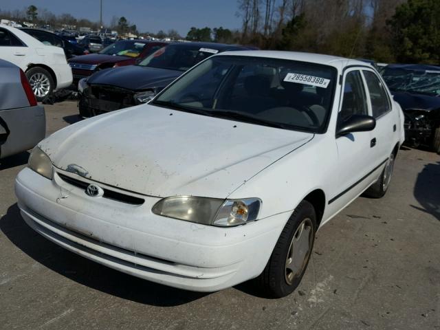 1NXBR12E0XZ291630 - 1999 TOYOTA COROLLA VE WHITE photo 2