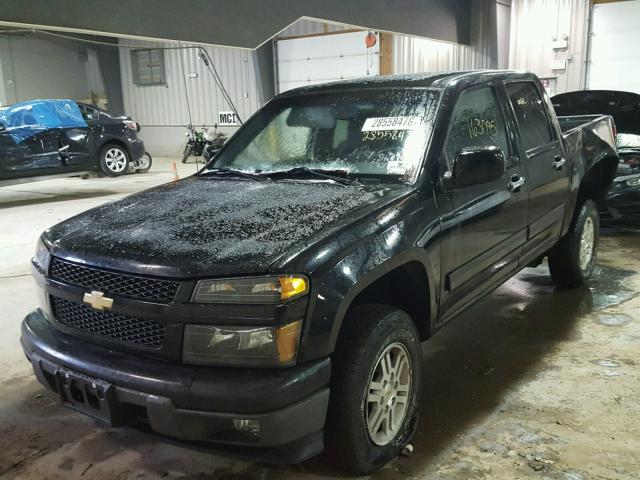 1GCJTCDE4A8136346 - 2010 CHEVROLET COLORADO L BLACK photo 2