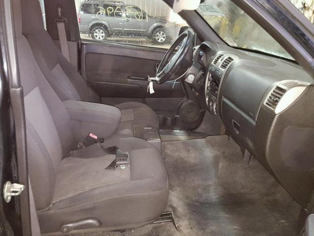 1GCJTCDE4A8136346 - 2010 CHEVROLET COLORADO L BLACK photo 5