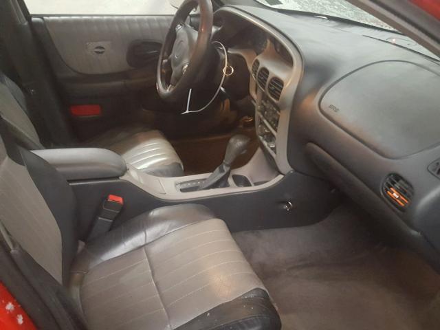 1G2WP52K61F232686 - 2001 PONTIAC GRAND PRIX RED photo 5
