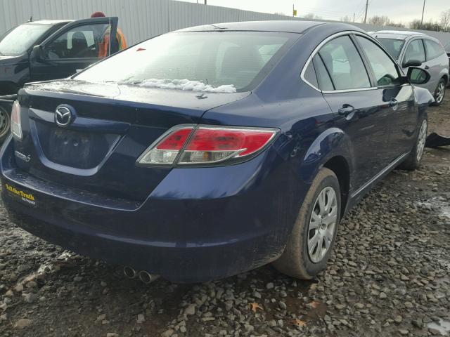 1YVHP81A395M26599 - 2009 MAZDA 6 I BLUE photo 4