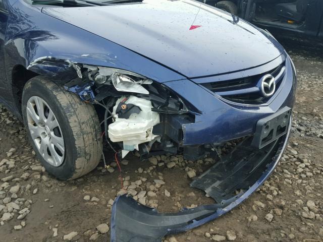 1YVHP81A395M26599 - 2009 MAZDA 6 I BLUE photo 9