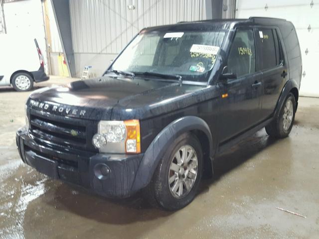 SALAA25485A303949 - 2005 LAND ROVER LR3 BLACK photo 2