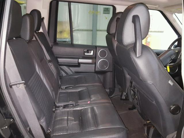 SALAA25485A303949 - 2005 LAND ROVER LR3 BLACK photo 6